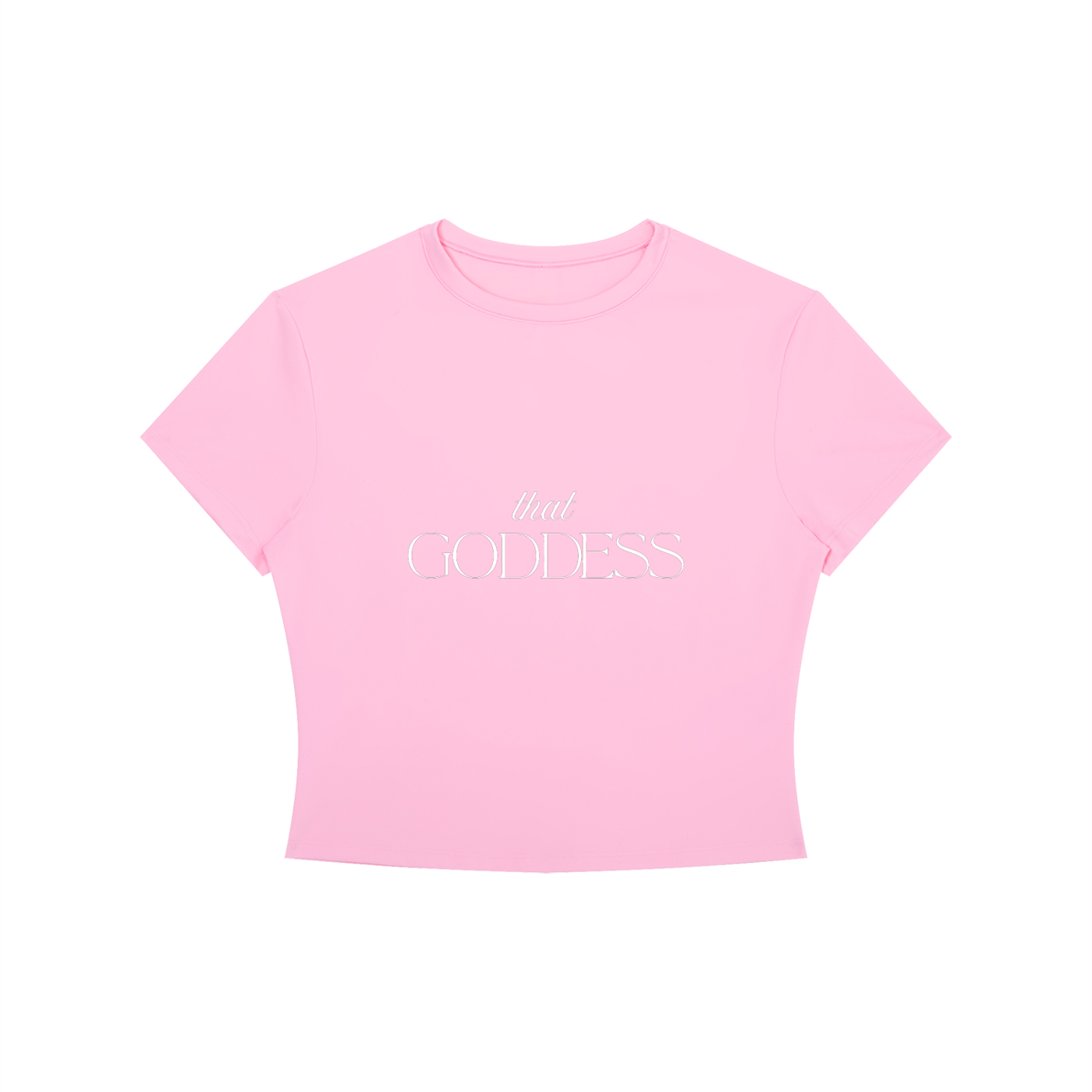 Women's Crewneck Crop T-Shirt