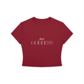 Women's Crewneck Crop T-Shirt