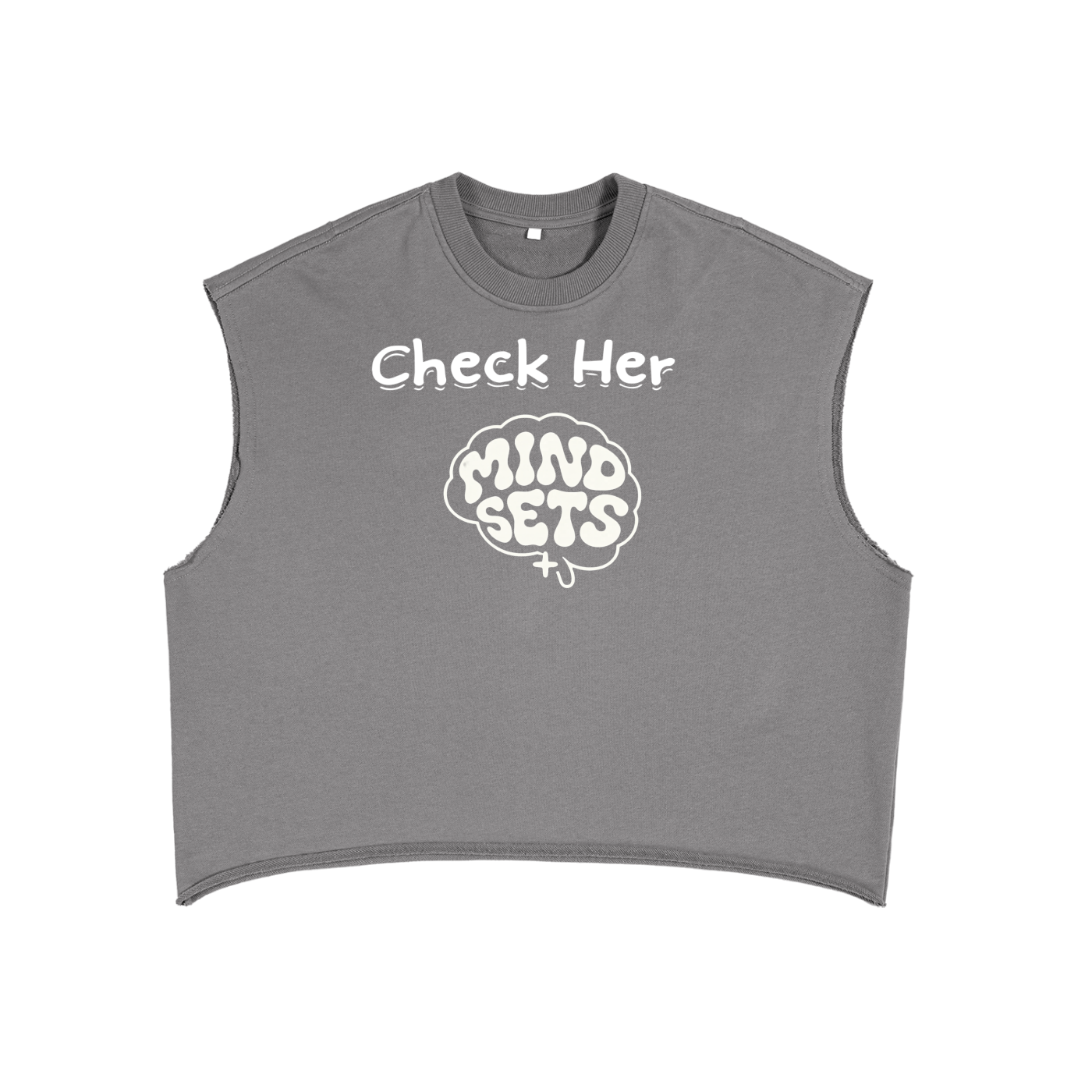 French Terry Boxy Tank Top