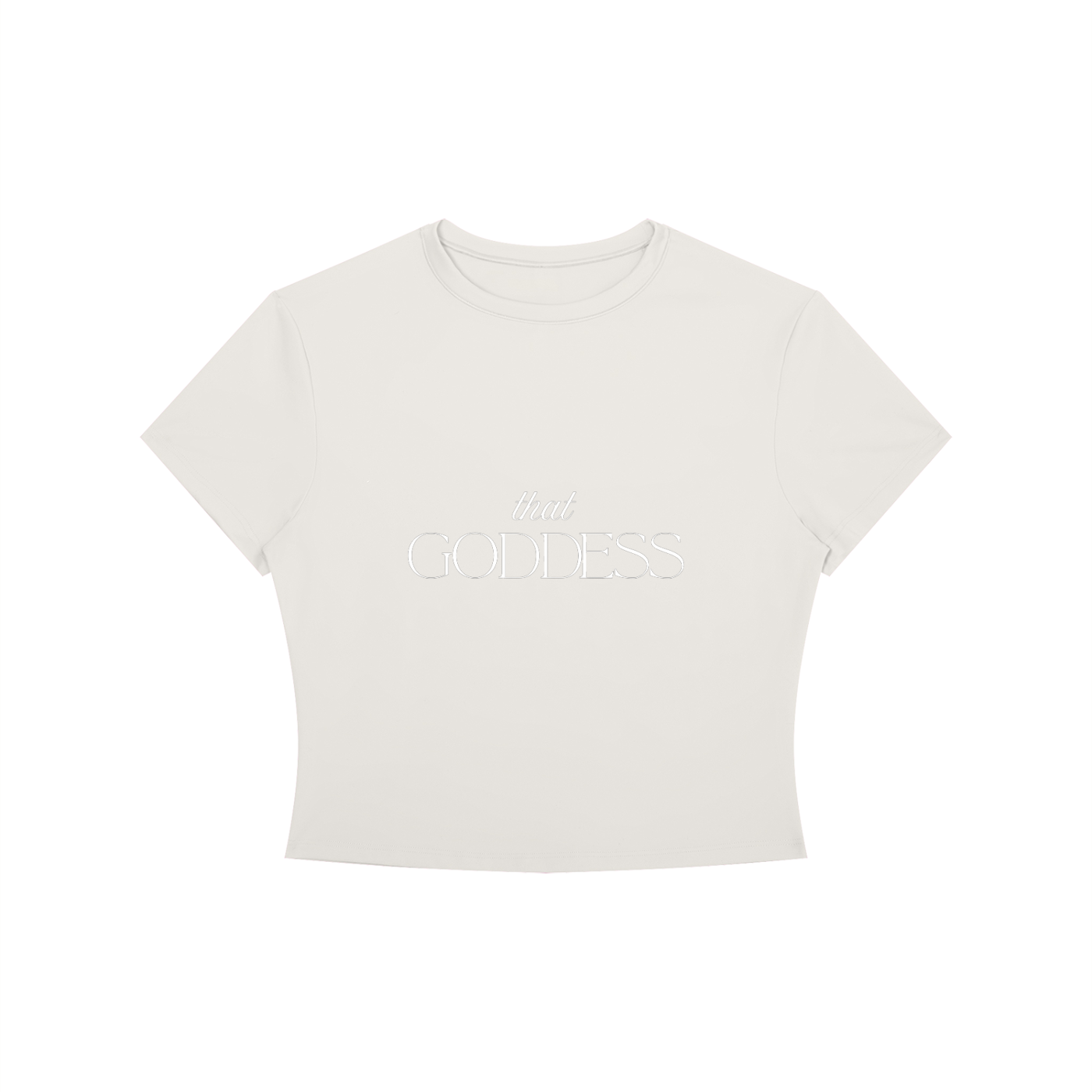 Women's Crewneck Crop T-Shirt