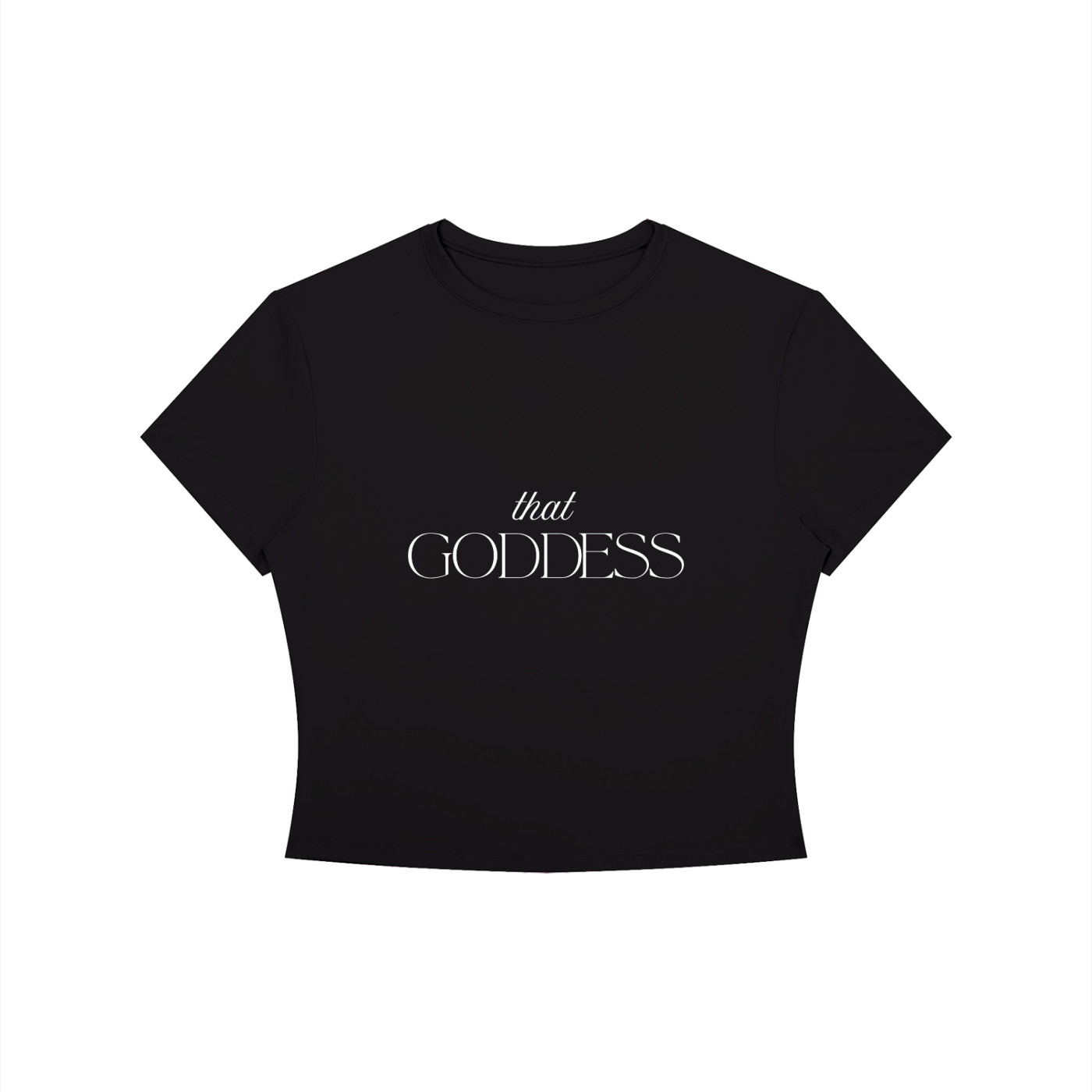 Women's Crewneck Crop T-Shirt