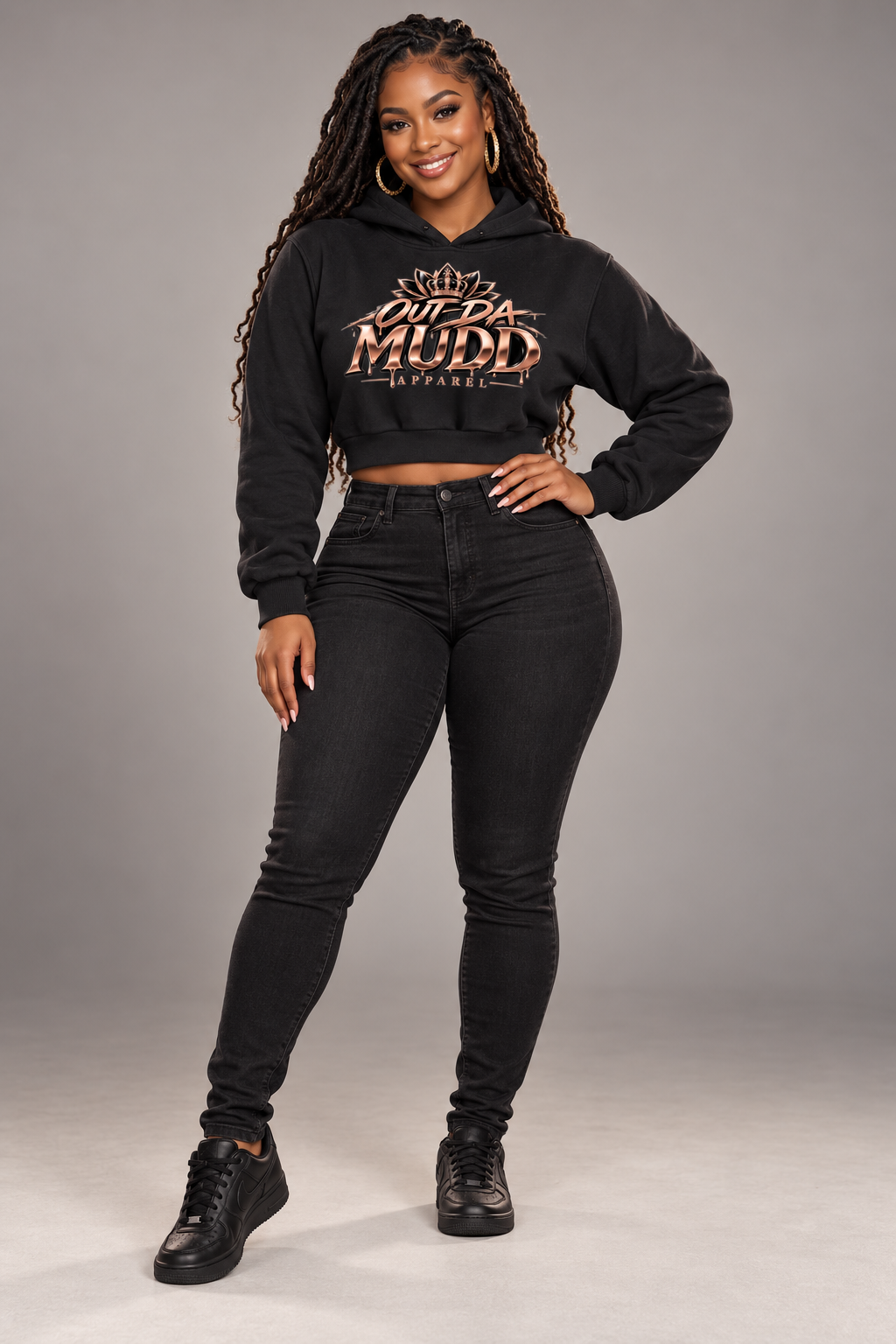 ODM Essential Cropped Hoodie