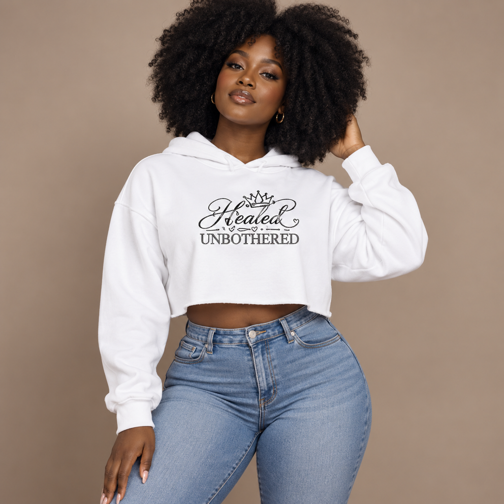 Healed Cropped Hoodie
