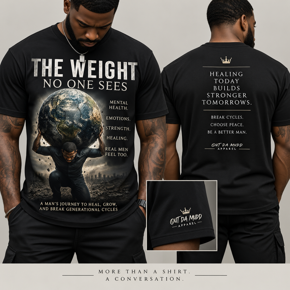 The Weight  No One Sees T-shirt
