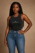 That Goddess Snow Washed Tank Top
