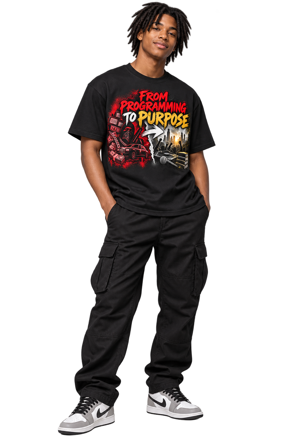 From Progress to Promise Back Pack & T-shirt