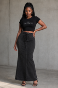 That Goddess Women's Crewneck Crop T-Shirt